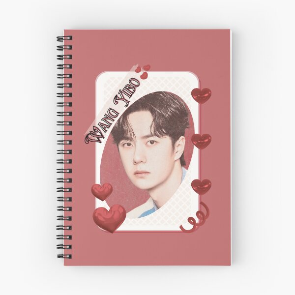 Item preview, Wang Yibo (王一博) Chinese Actor Cdrama Chinese Entertainment Card Red Aesthetic Collage Design designed and sold by AJUNICE STUDIO.