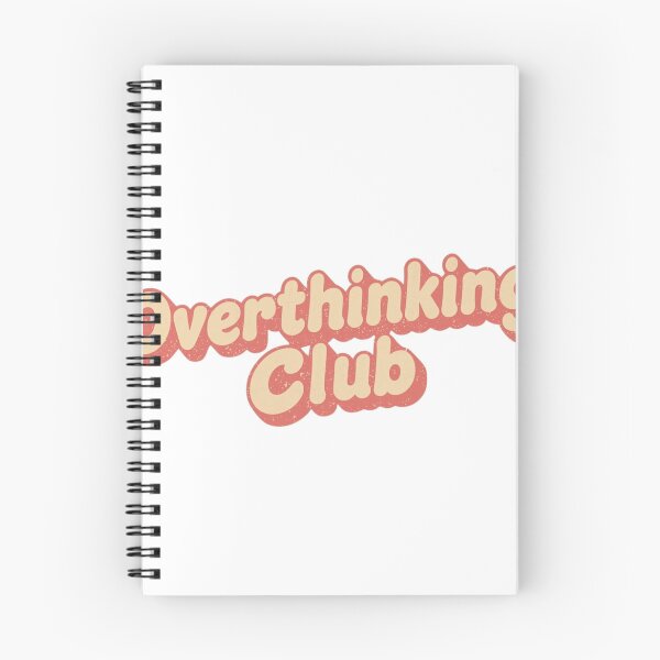 Item preview, Overthinking Club Retro 70s Bubble Font Text designed and sold by Vallentinez.