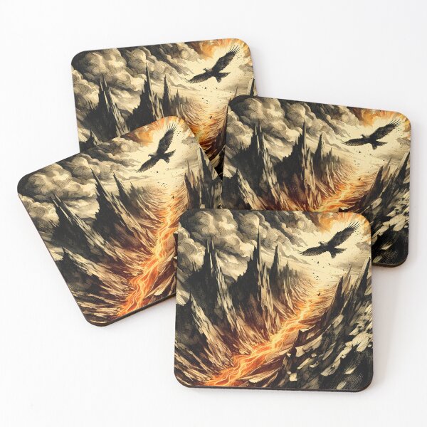 Item preview, Flying Falcon, Ai Generated Art  designed and sold by ACC .