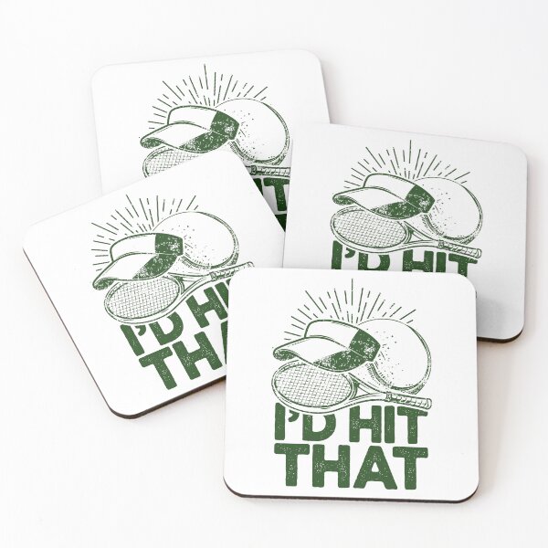 Item preview, I'd Hit That Funny Tennis Retro Tennis Player designed and sold by JRRTs.
