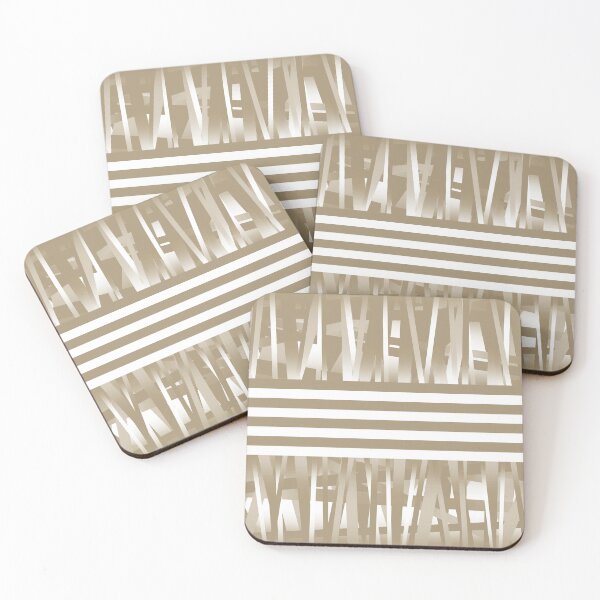 Item preview, Pastel Beige & White Abstract Stripes – Minimalist Geometric Design designed and sold by InFrameVision.