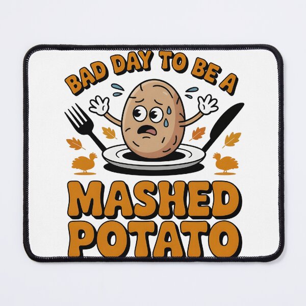Item preview, Bad Day to Be a Mashed Potato Thanksgiving designed and sold by wumpyy.