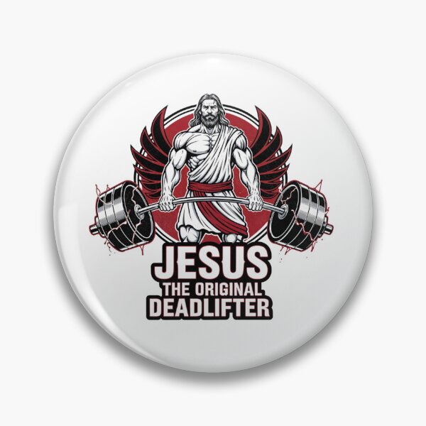 Item preview, Christian Apparel - Jesus The Original Deadlifter - Vintage designed and sold by FaithFitted.