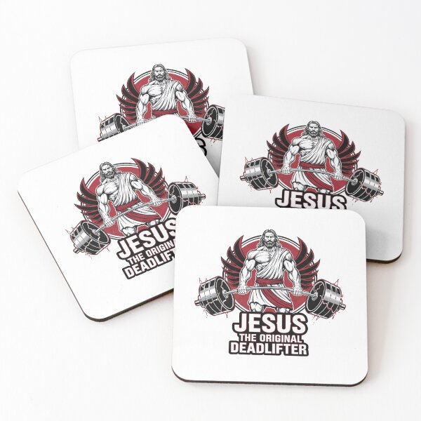 Item preview, Christian Apparel - Jesus The Original Deadlifter - Vintage designed and sold by FaithFitted.