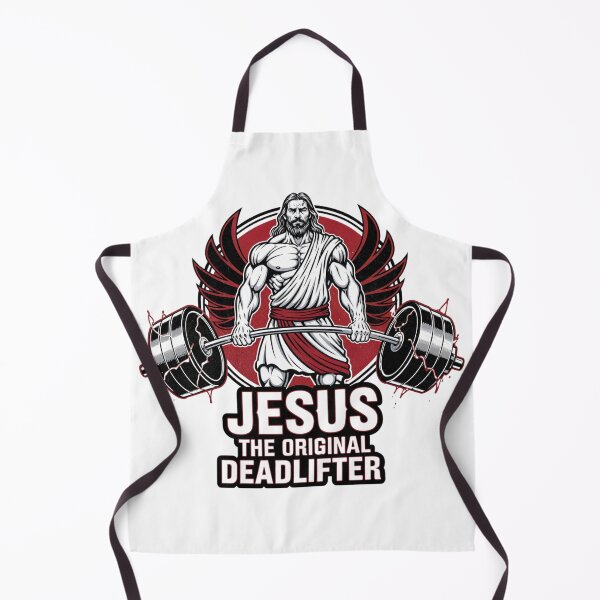 Item preview, Christian Apparel - Jesus The Original Deadlifter - Vintage designed and sold by FaithFitted.