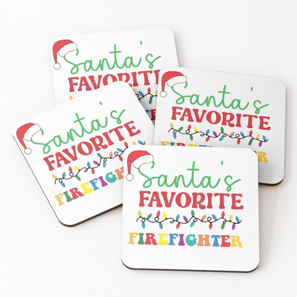 Item preview, Festive Holiday - Santa’s Favorite Firefighter Christmas Gifts designed and sold by Coastal-Designs.