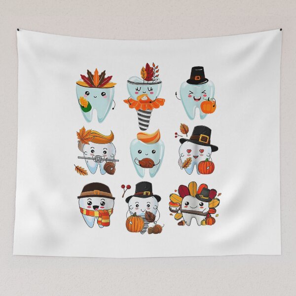 Item preview, Thanksgiving Turkey, Tooth Thanksgiving, Thanksgiving Dental Dentist designed and sold by AddlPoolart.