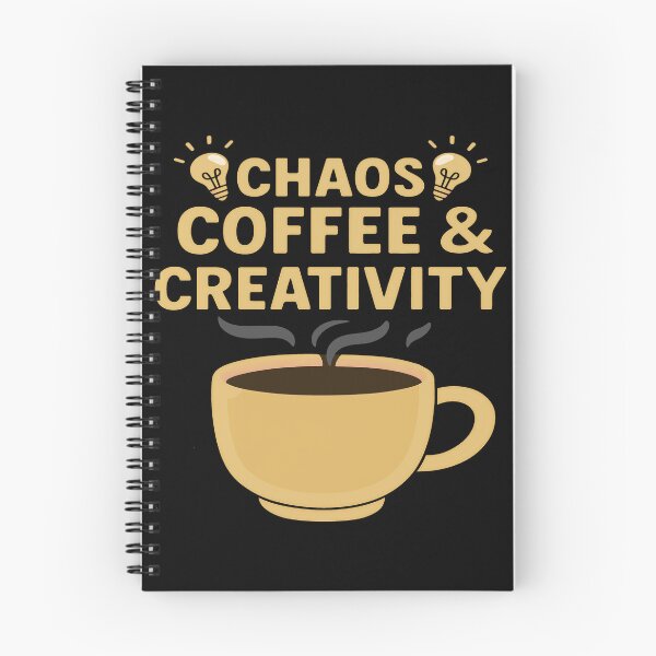 Item preview, Chaos, Coffee & Creativity designed and sold by gear-posters.