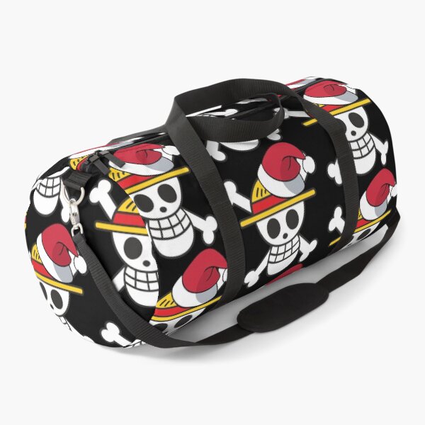 Item preview, Straw Hat Inspired Christmas Logo – Pirate Symbol with Santa Hat designed and sold by T-Chou.