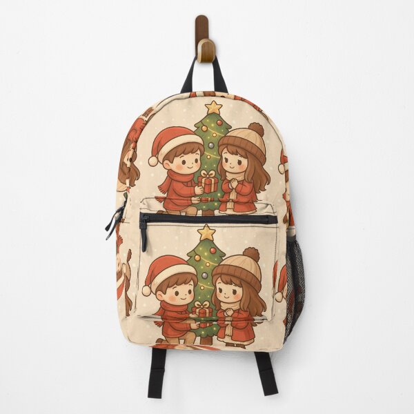 Item preview, Cute Christmas Couple Giving Gifts designed and sold by Sadia  Jannat.