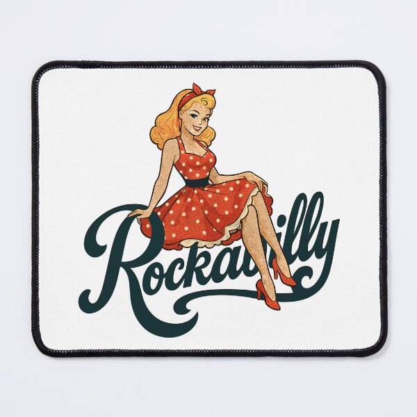 Item preview, Rockabilly Pin-Up Woman 50s Petticoat Gift designed and sold by Pineapple-Tree.