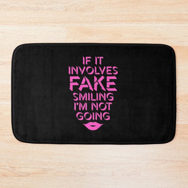 Item preview, If It Involves Fake Smiling I'm Not Going Introvert designed and sold by shirt-o-mat.