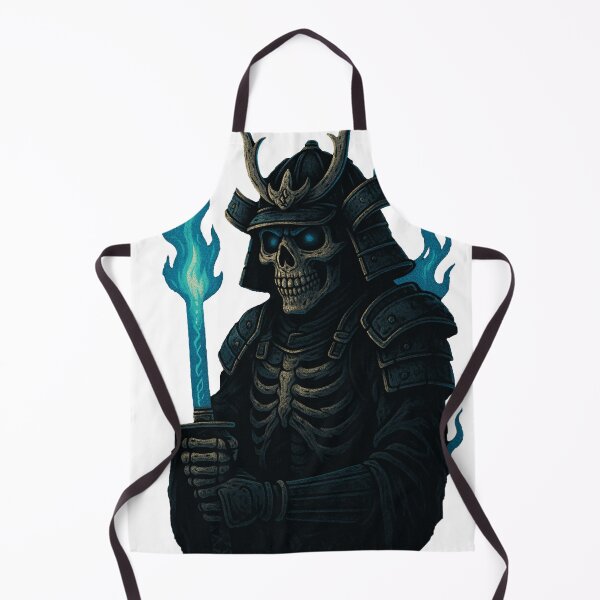 Item preview, Ghostfire Samurai – Keeper of the Undying Flame designed and sold by Keios Cool Apparel.