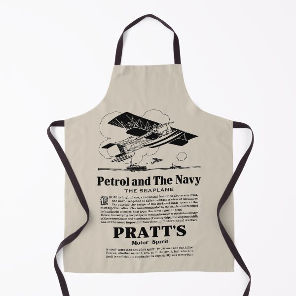 Item preview, WW1 Naval Short Type 184 Seaplane Battleship Scene - Pratt’s Petrol designed and sold by MilitaryMart.