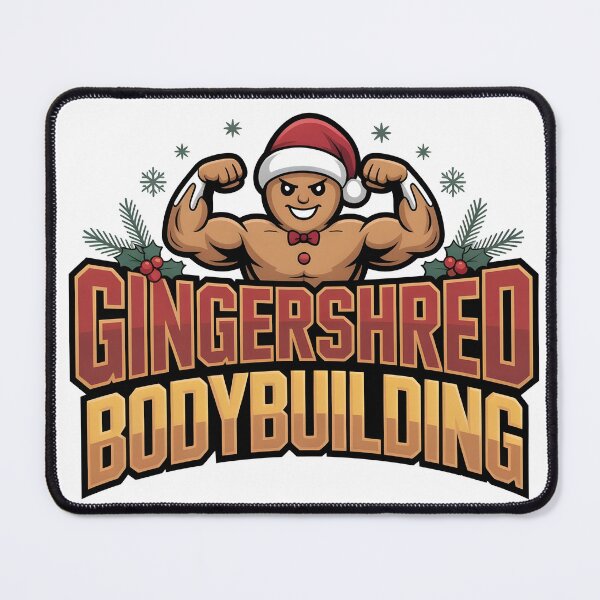 Item preview, Gingershred Bodybuilding Christmas designed and sold by wumpyy.