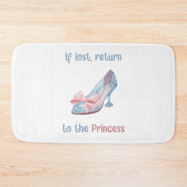 Item preview, Glass Slipper with Pink Bow – If Lost, Return to the Princess | Fairytale Aesthetic Design designed and sold by ChibiNekoSpace.