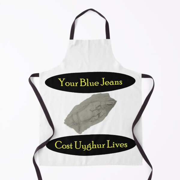 Item preview, Your Blue Jeans Cost Uyghur Lives designed and sold by Visual-Minds.