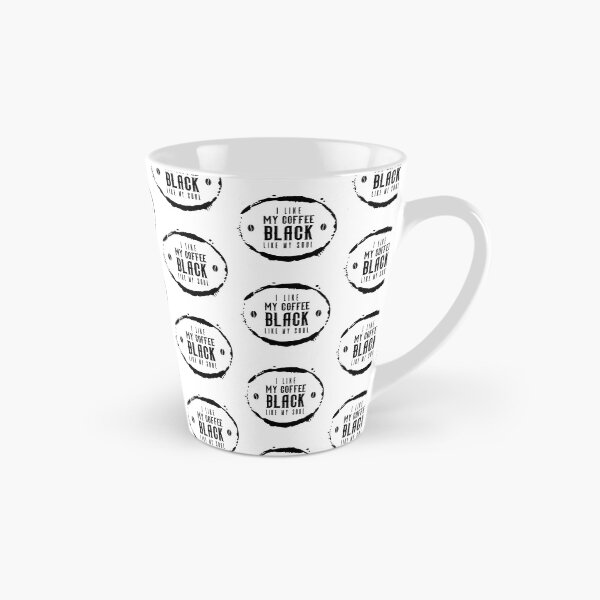 Item preview, I Like My Coffee Black Like My Soul Funny Coffee designed and sold by JRRTs.
