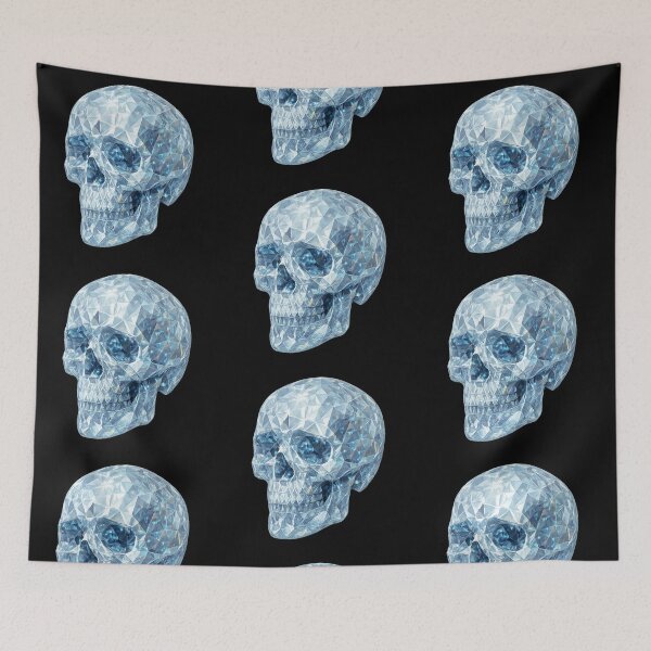 Item preview, Luminous Opal Skull (Hyper-Realistic) designed and sold by LaNadaYFundante.