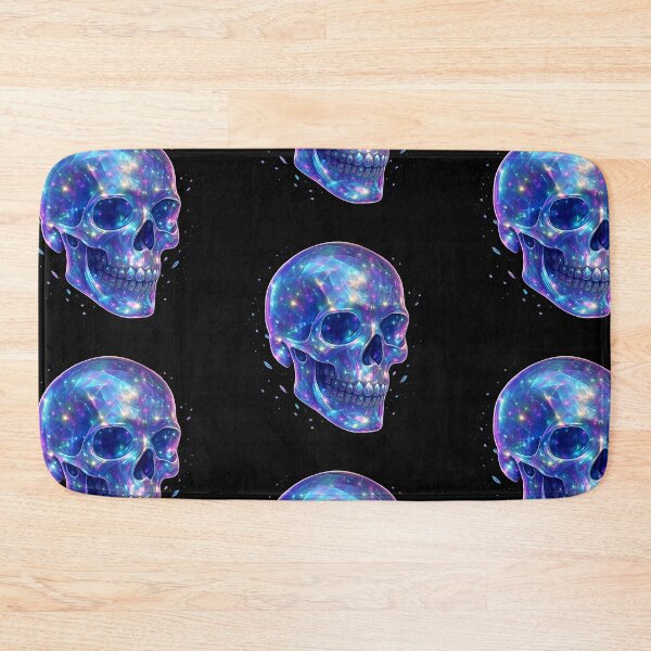 Item preview, Iridescent Mother-of-Pearl Skull with Filigree designed and sold by LaNadaYFundante.
