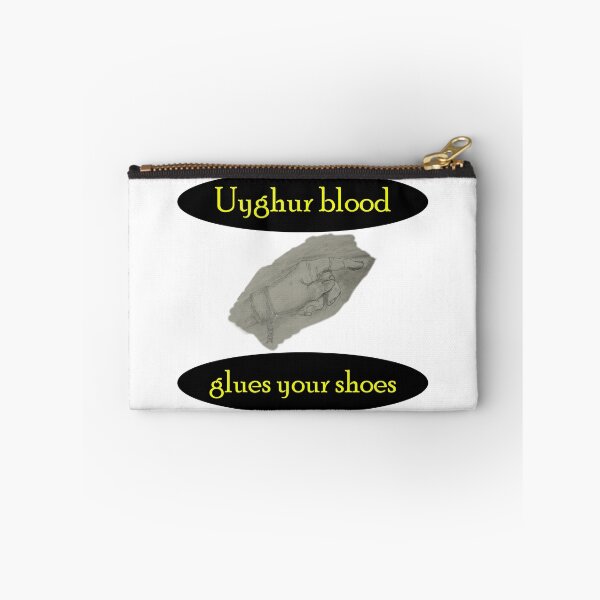 Item preview, Uyghur blood glues your shoes  designed and sold by Visual-Minds.