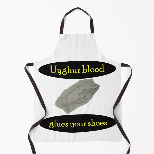Item preview, Uyghur blood glues your shoes designed and sold by Visual-Minds.