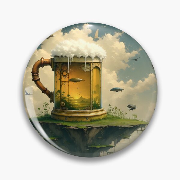 Item preview, Beer mug on a floating island designed and sold by Marcu Ioachim.