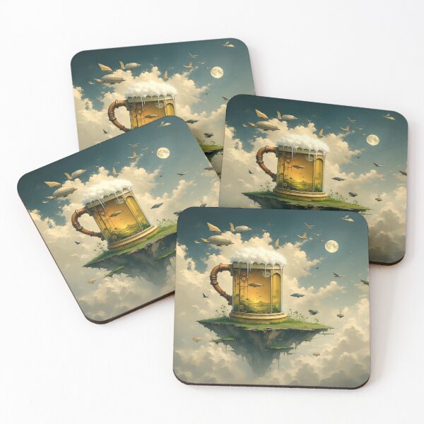 Item preview, Beer mug on a floating island designed and sold by Marcu Ioachim.