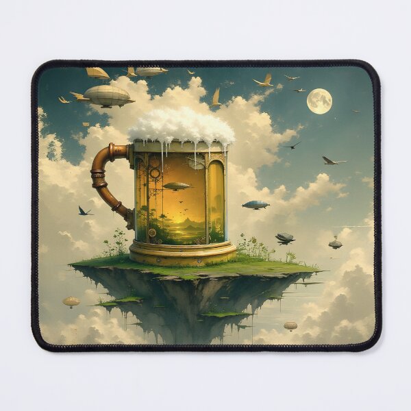 Item preview, Beer mug on a floating island designed and sold by Marcu Ioachim.