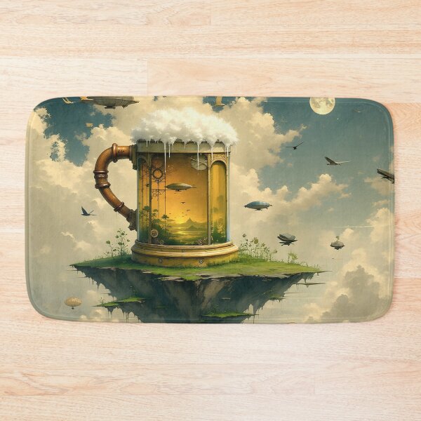 Item preview, Beer mug on a floating island designed and sold by Marcu Ioachim.