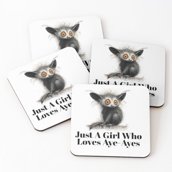 Item preview, Just A Girl Who Loves Aye-Ayes Lemurs designed and sold by ambystomatees.