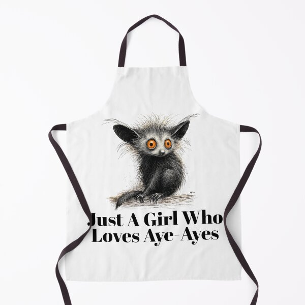 Item preview, Just A Girl Who Loves Aye-Ayes Lemurs designed and sold by ambystomatees.