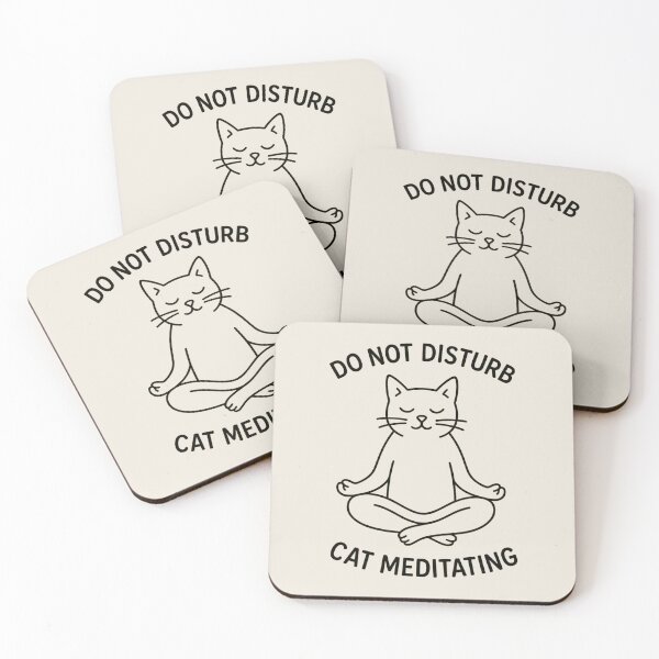 Item preview, cat, minimal line art designed and sold by Monkey-POD.