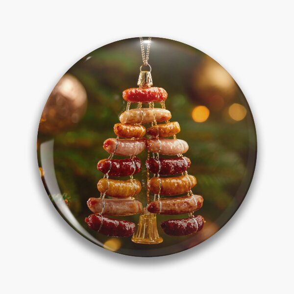 Item preview, Sausages as Christmas decorations designed and sold by Brendon987.
