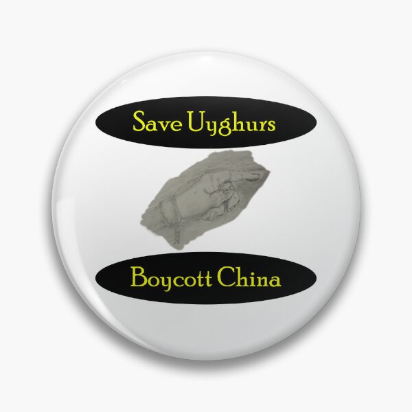 Item preview, Save Uyghurs Boycott China designed and sold by Visual-Minds.