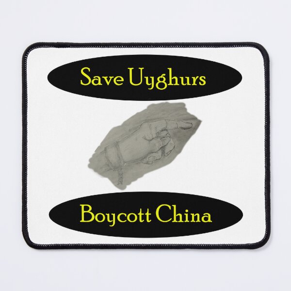 Item preview, Save Uyghurs Boycott China designed and sold by Visual-Minds.