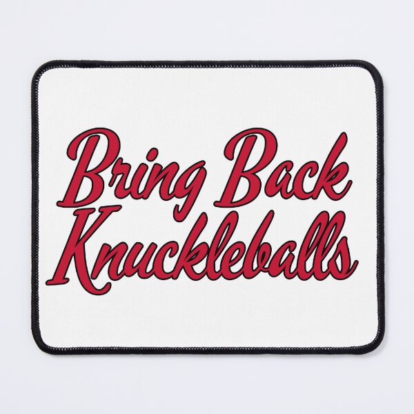 Item preview, Bring Back Knuckleballs (Red) designed and sold by earl-of-fanwich.