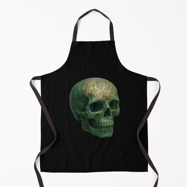 Item preview, Ebony Carved Skull with Turquoise Inlays designed and sold by LaNadaYFundante.