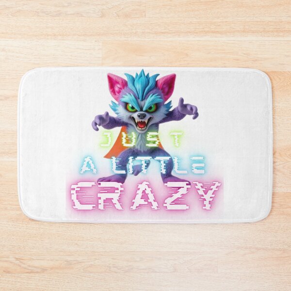 Item preview, cute psycho monster with slogan designed and sold by Mickey-Inc.
