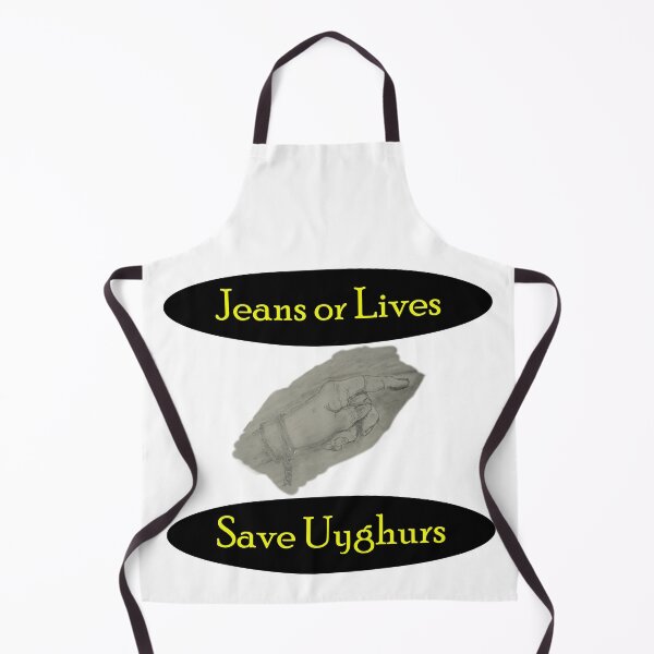 Item preview, Jeans or Lives - Save Uyghurs designed and sold by Visual-Minds.