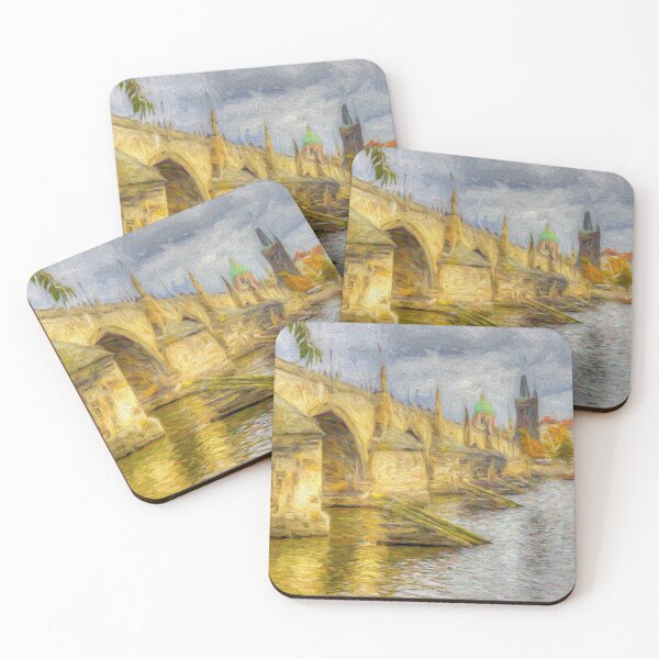 Item preview, Charles Bridge Prague Art designed and sold by Londonimages.
