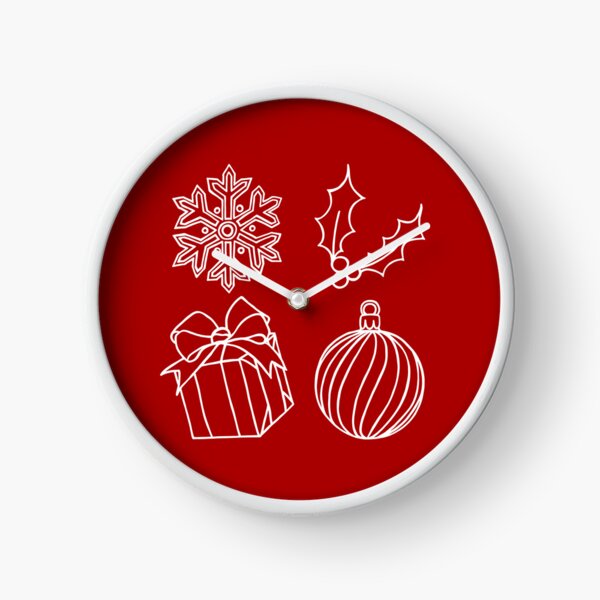 Item preview, Christmas Things - Snowflake, Holly, Present, and Bauble designed and sold by LAEC-Shop.
