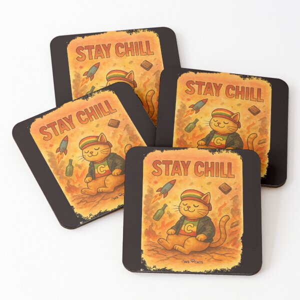 Item preview, Stay Chill in the Hardest Moments! designed and sold by WeLoveCatss.