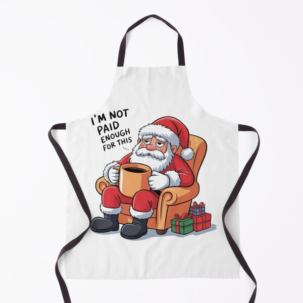 Item preview, Funny Santa Coffee Christmas designed and sold by MonkiFlipp.
