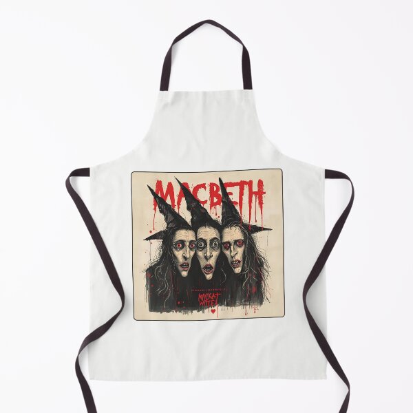 Item preview, 'Macbeth' by William Shakespeare. "In thunder, lightning, or in rain?" designed and sold by Filologica.