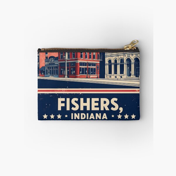 Item preview, Fishers Indiana 1950s USA Vintage Travel Tourism designed and sold by TravelersGems.