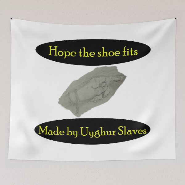 Item preview, Hope the shoe fits – Made by Uyghur Slaves designed and sold by Visual-Minds.