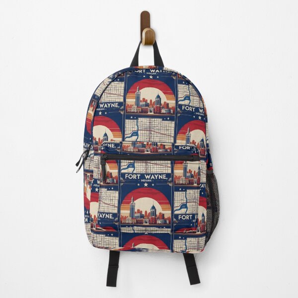 Item preview, Fort Wayne Indiana 1950s USA Vintage Travel Tourism designed and sold by TravelersGems.