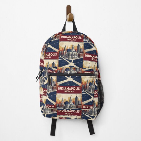 Item preview, Indianapolis Indiana 1950s USA Vintage Travel Tourism designed and sold by TravelersGems.