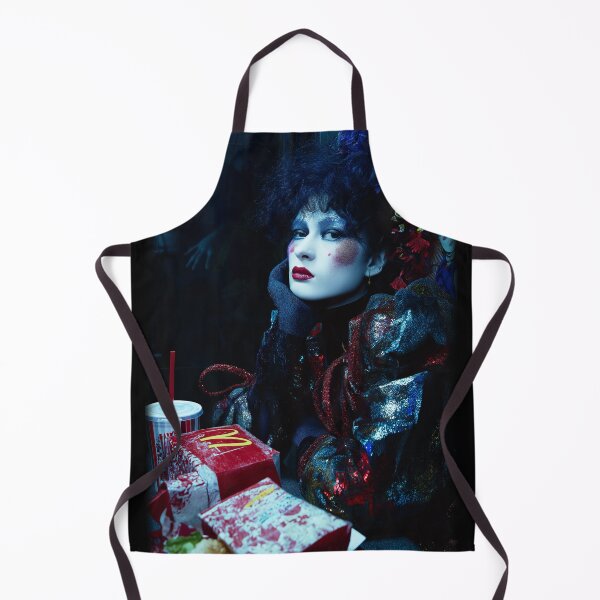 Item preview, Lady with lunch - glamorous fashion portrait designed and sold by KsaveraArt.